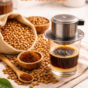Robusta Rang nhạt xay
